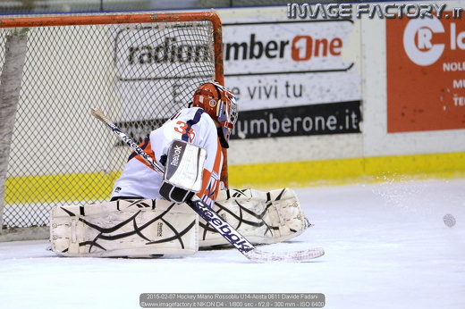 2015-02-07 Hockey Milano Rossoblu U14-Aosta 0611 Davide Fadani